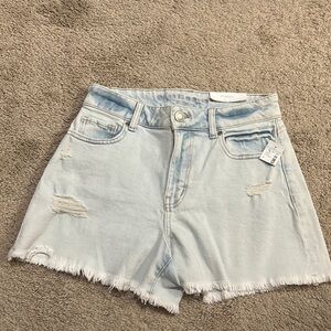Light blue maurices jean shorts